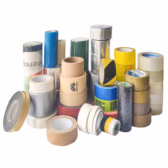 Masking Tape/Double-Sided Nano Tape /OPP/BOPP Packing/Kraft Paper Packaging/Fiber Tape /EVA Foam/Electrical Tape/Tape Large Jumbo Roll/Hockey Duct Tape Price