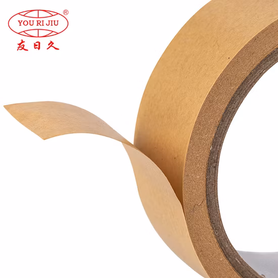 30 % de réduction Yourijiu Emballage Carton adhésif fort Scellage d'expédition et cadres photo Ruban de papier kraft inscriptible Respectueux de l'environnement