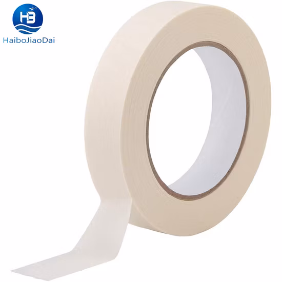 Résistance aux UV 14 jours sans résidus Cinta Car Automotive Painter's Tapes Rouleau géant adhésif à haute teneur en papier crépon Washi Ruban de masquage bleu pour peintres pour la peinture